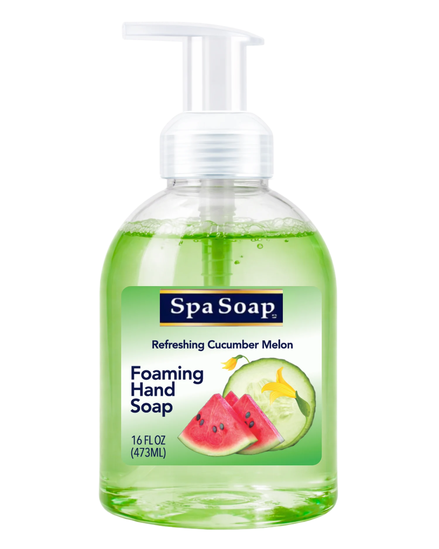 SpaSoap SpaSoap Cucumber Melon Foaming Hand Soap product image