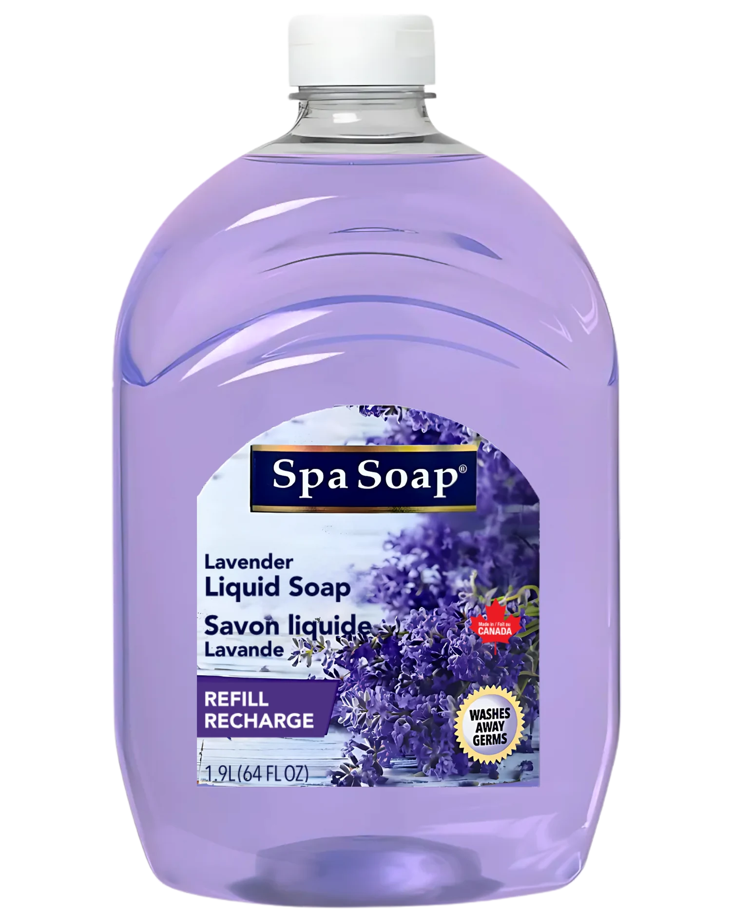 SpaSoap SpaSoap Lavender 1X Liquid Hand Soap product image