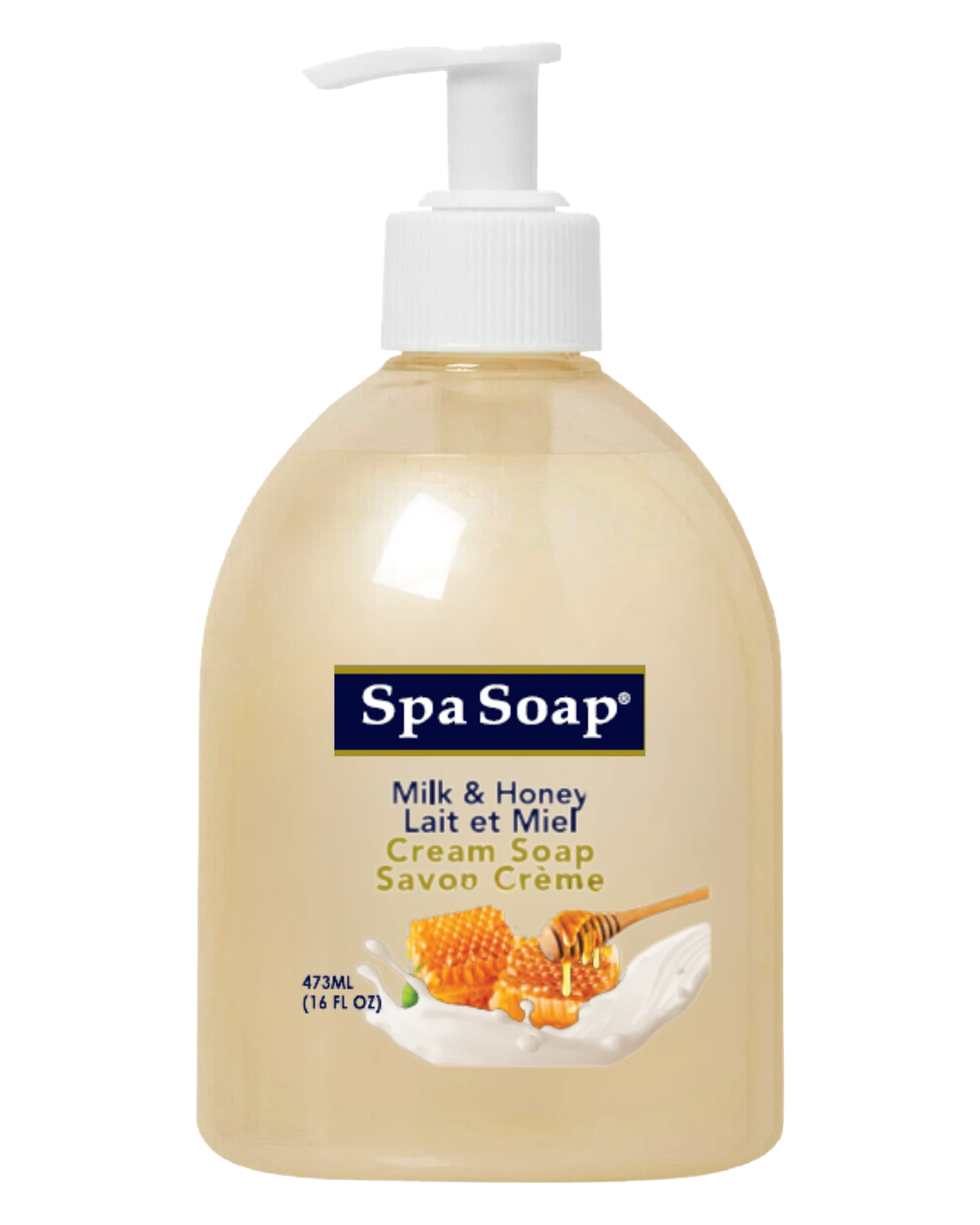 SpaSoap SpaSoap Milk & Honey 1X Liquid Hand Soap product image