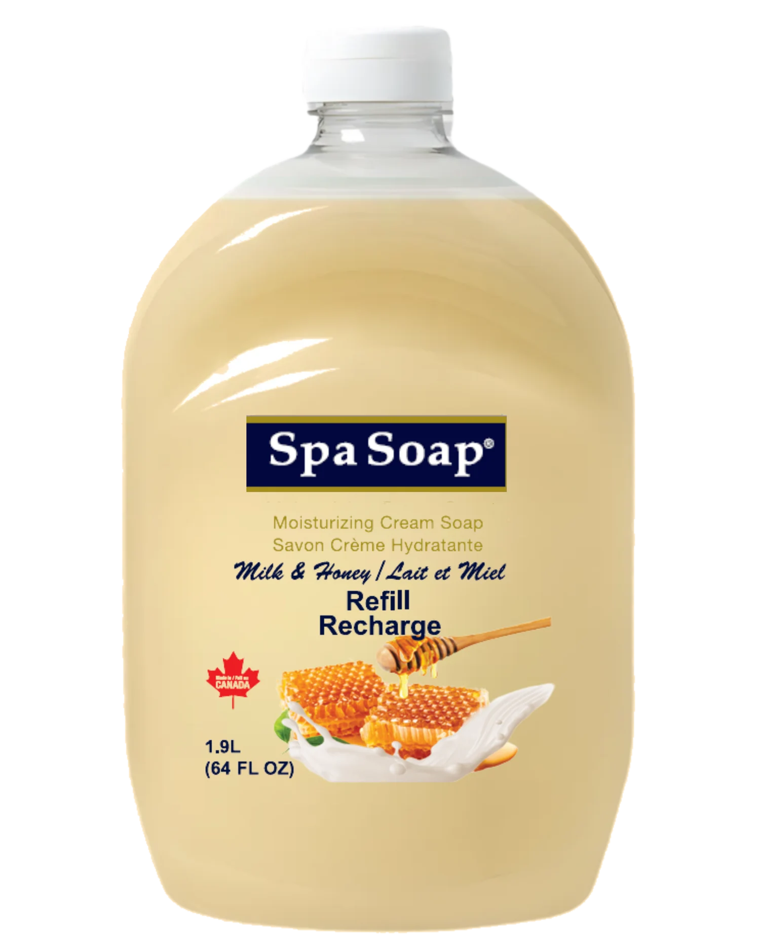 SpaSoap SpaSoap Milk & Honey 1X Liquid Hand Soap product image