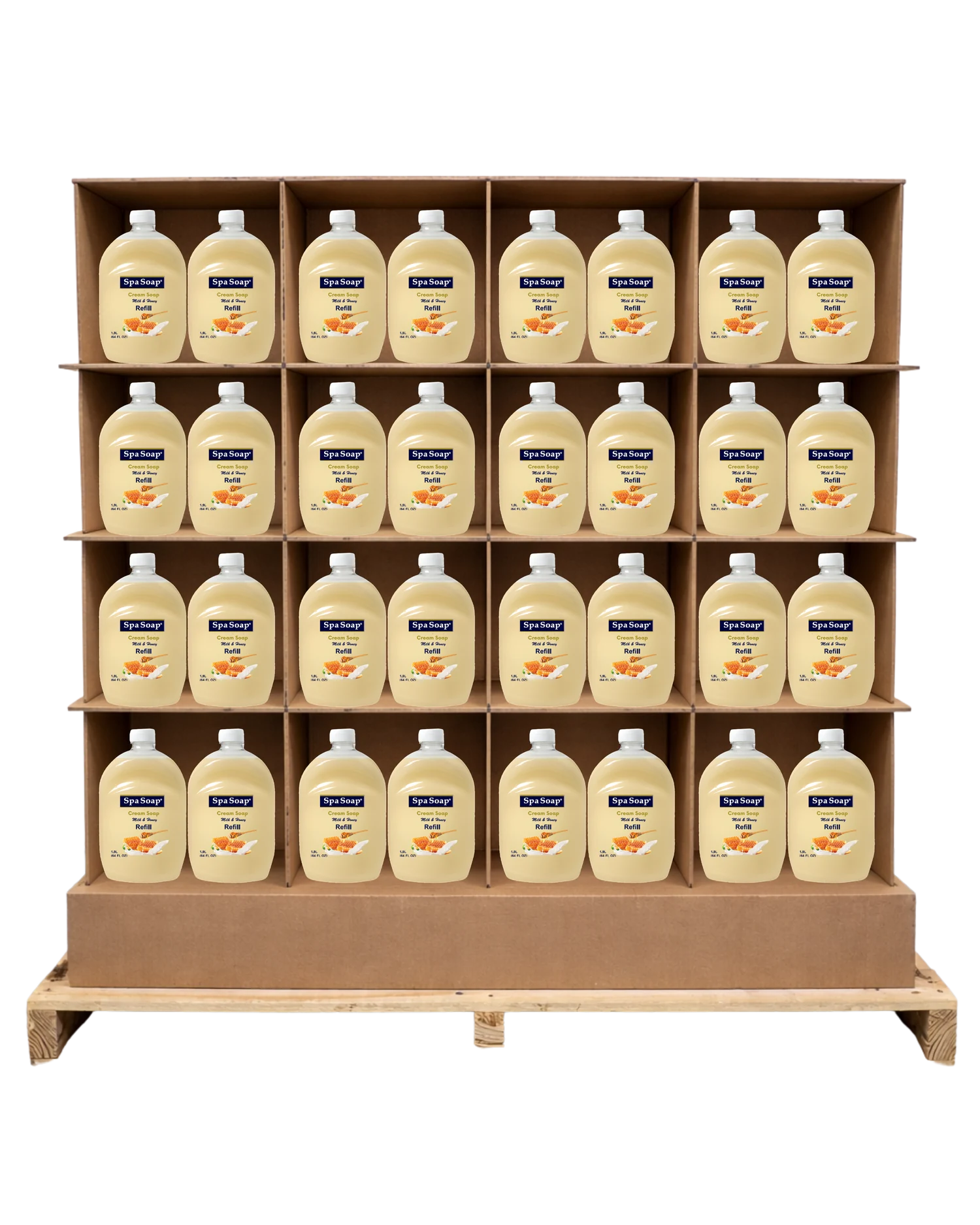 SpaSoap SpaSoap Milk & Honey Full Display product image