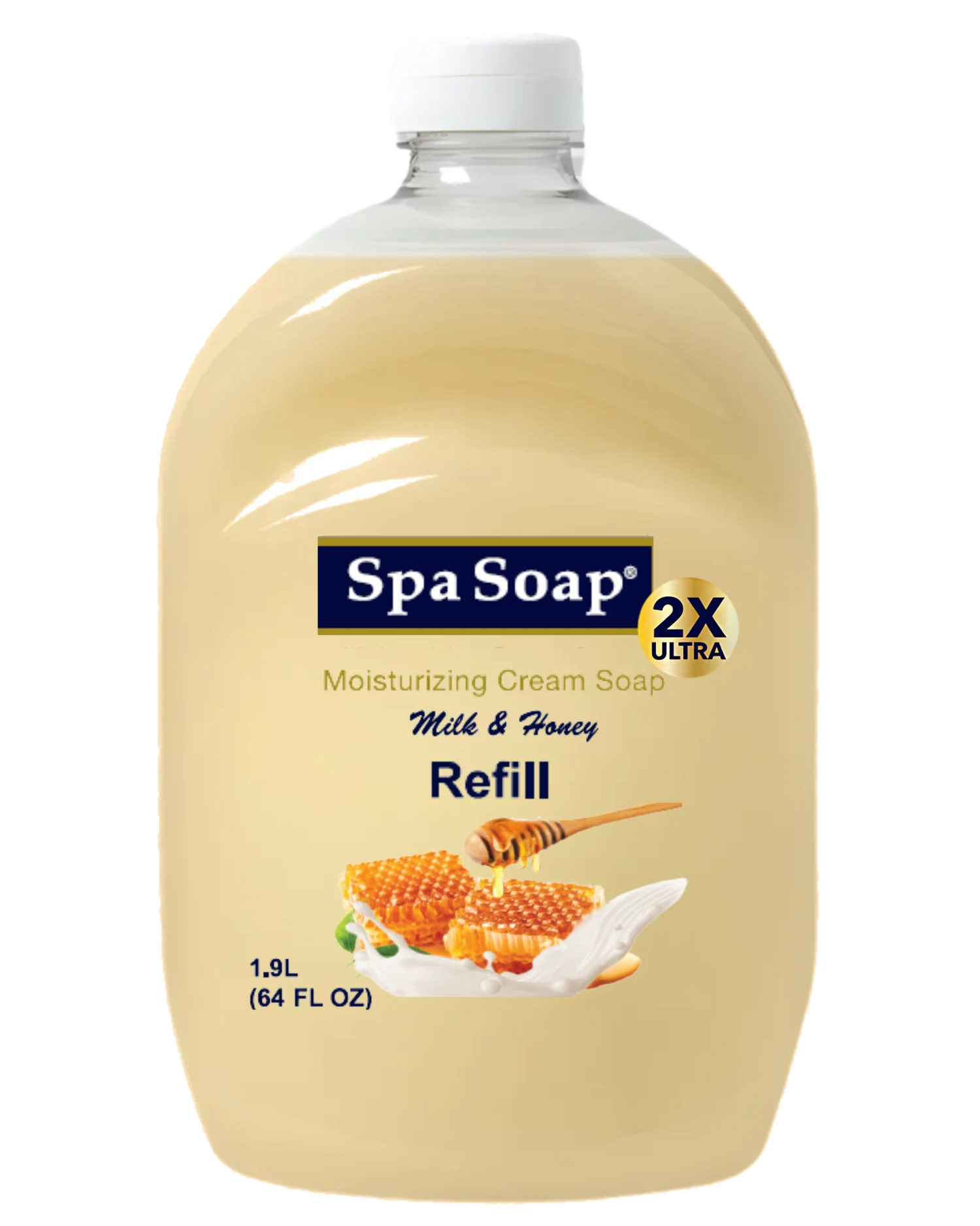 SpaSoap SpaSoap Milk & Honey Ultra 2X Liquid Hand Soap product image