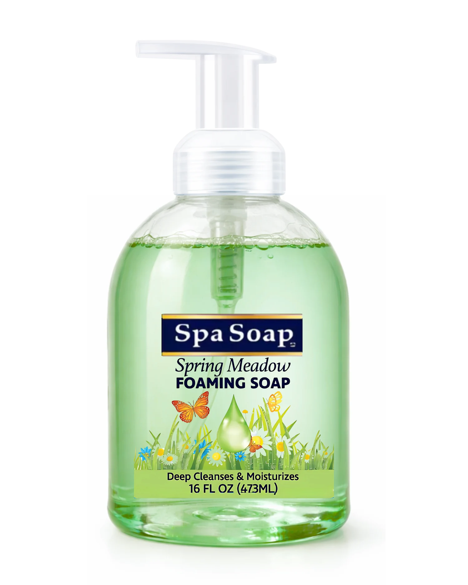 SpaSoap SpaSoap Spring Meadow Foaming Hand Soap product image