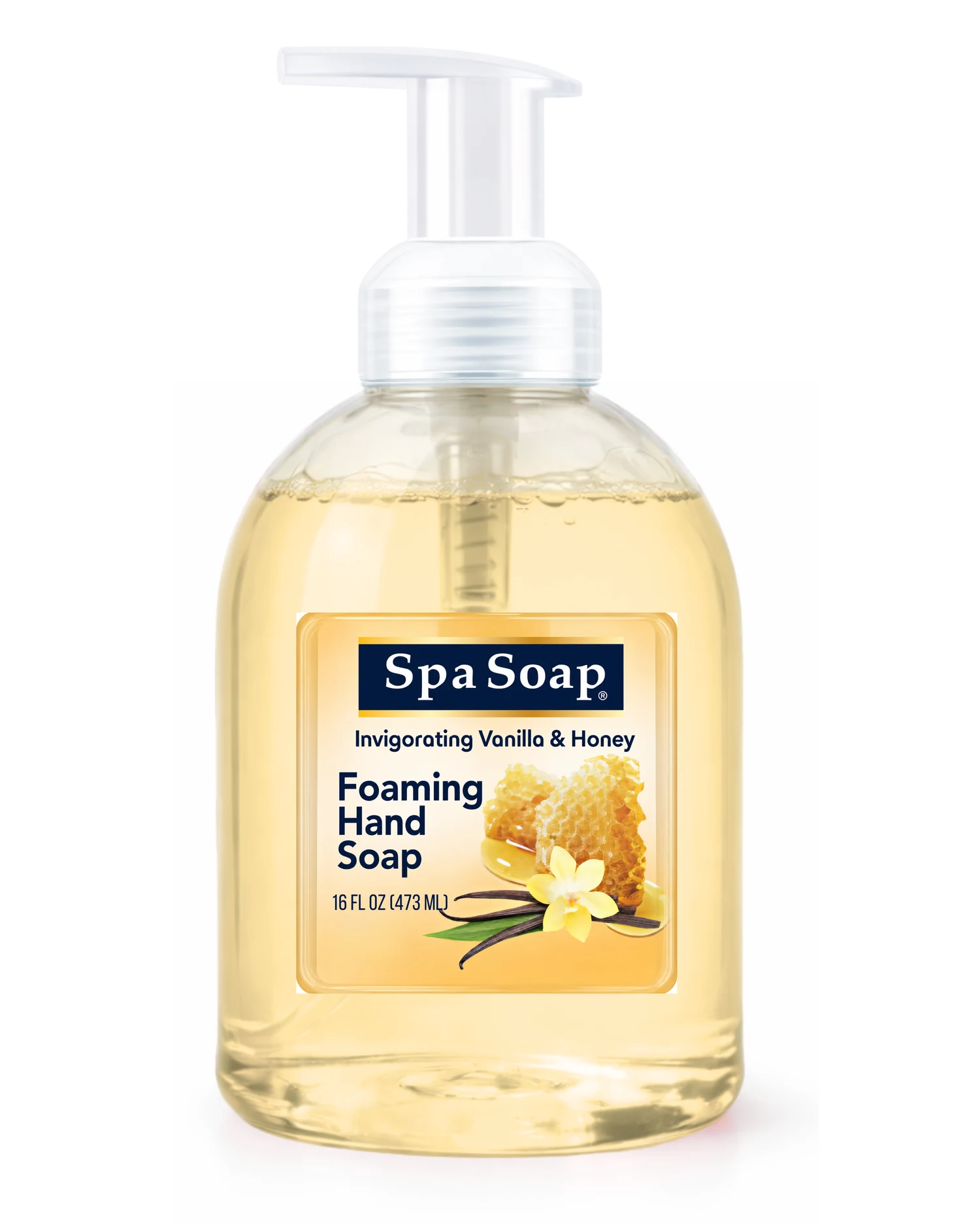 SpaSoap SpaSoap Vanilla & Honey Foaming Hand Soap product image