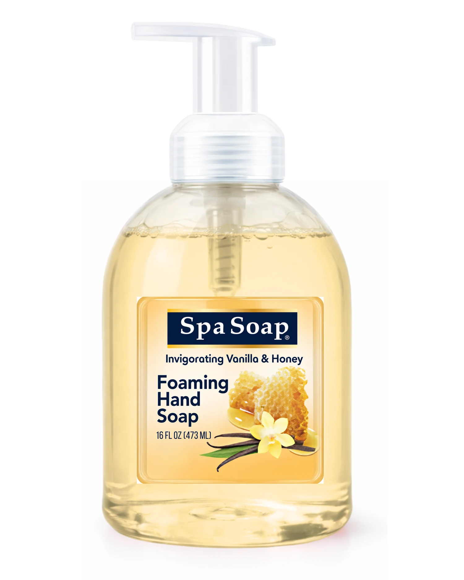 SpaSoap SpaSoap Vanilla & Honey Foaming Hand Soap product image